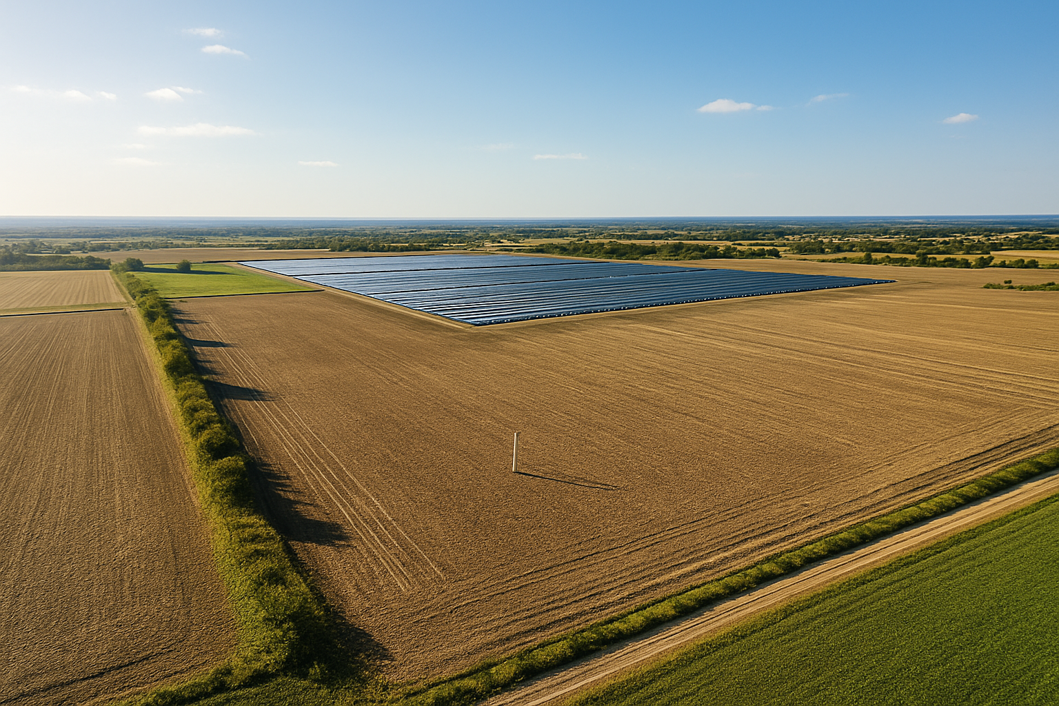 Land Aggregation for Solar Parks