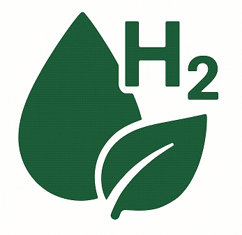 Green Hydrogen Icon